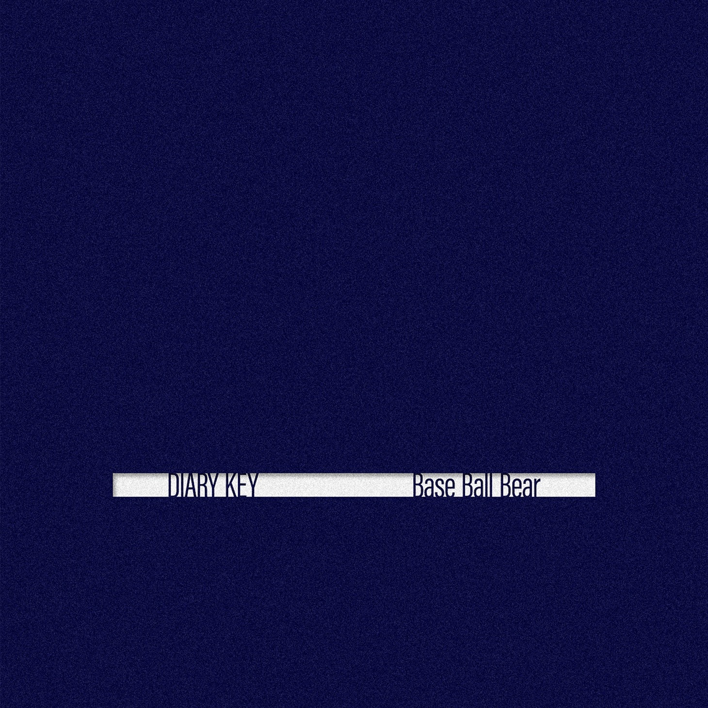 Base Ball Bear「DIARY KEY」ジャケット