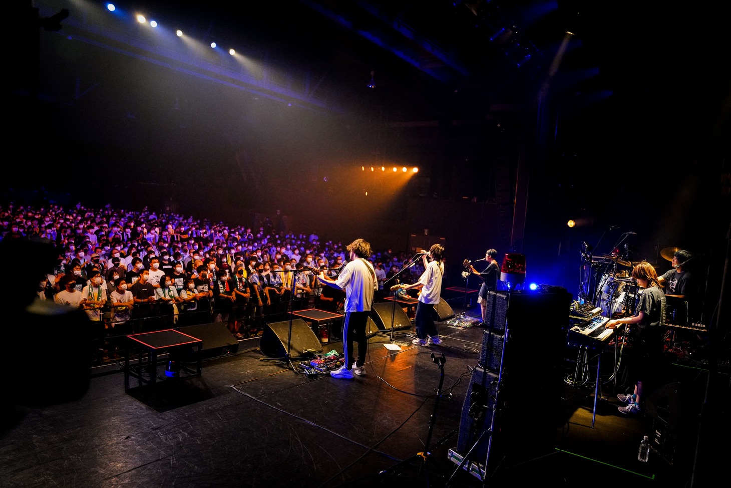 ネクライトーキーのライブの様子。（撮影：橋本塁）