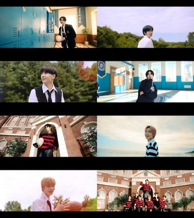 ENHYPEN「Tamed-Dashed」ミュージックビデオより。(c)BELIFT LAB