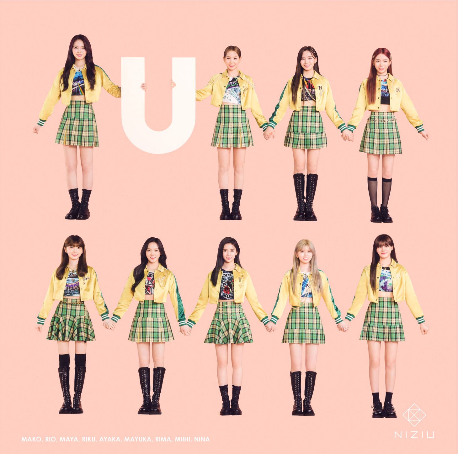 NiziU「U」初回限定盤Aジャケット