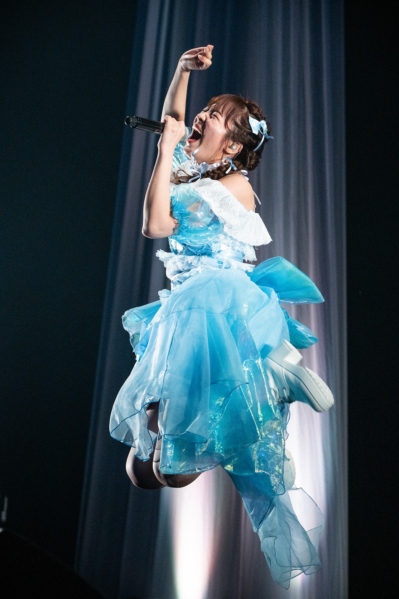 2021年10月に行われた「中山莉子の生誕祭。」の様子。