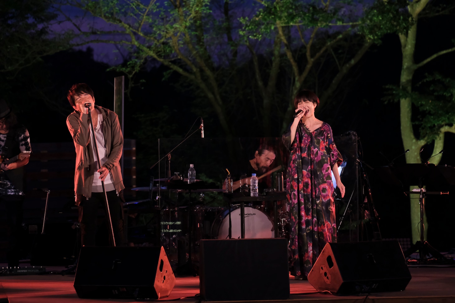 Bank Band with Salyu（撮影：樋口涼）