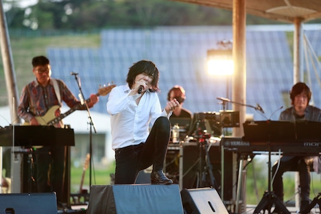 宮本浩次のステージの様子。（撮影：樋口涼）