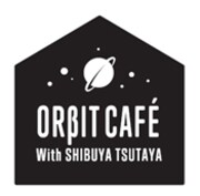 「ORβIT CAFÉ at SHIBUYA TSUTAYA」ロゴ