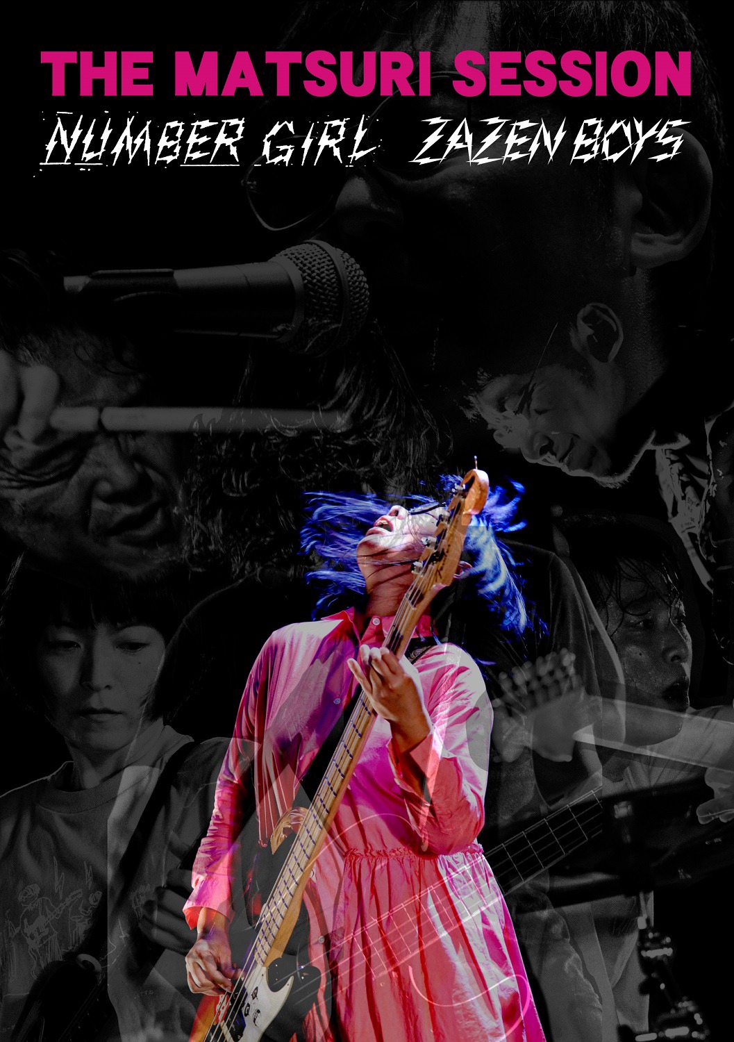 ZAZEN BOYS / NUMBER GIRL「THE MATSURI SESSION」ジャケット