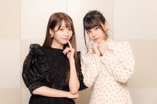 =LOVEの大谷映美里と齊藤なぎさ。