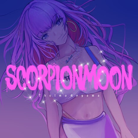 青山テルマ「Scorpion Moon」初回限定盤ジャケット