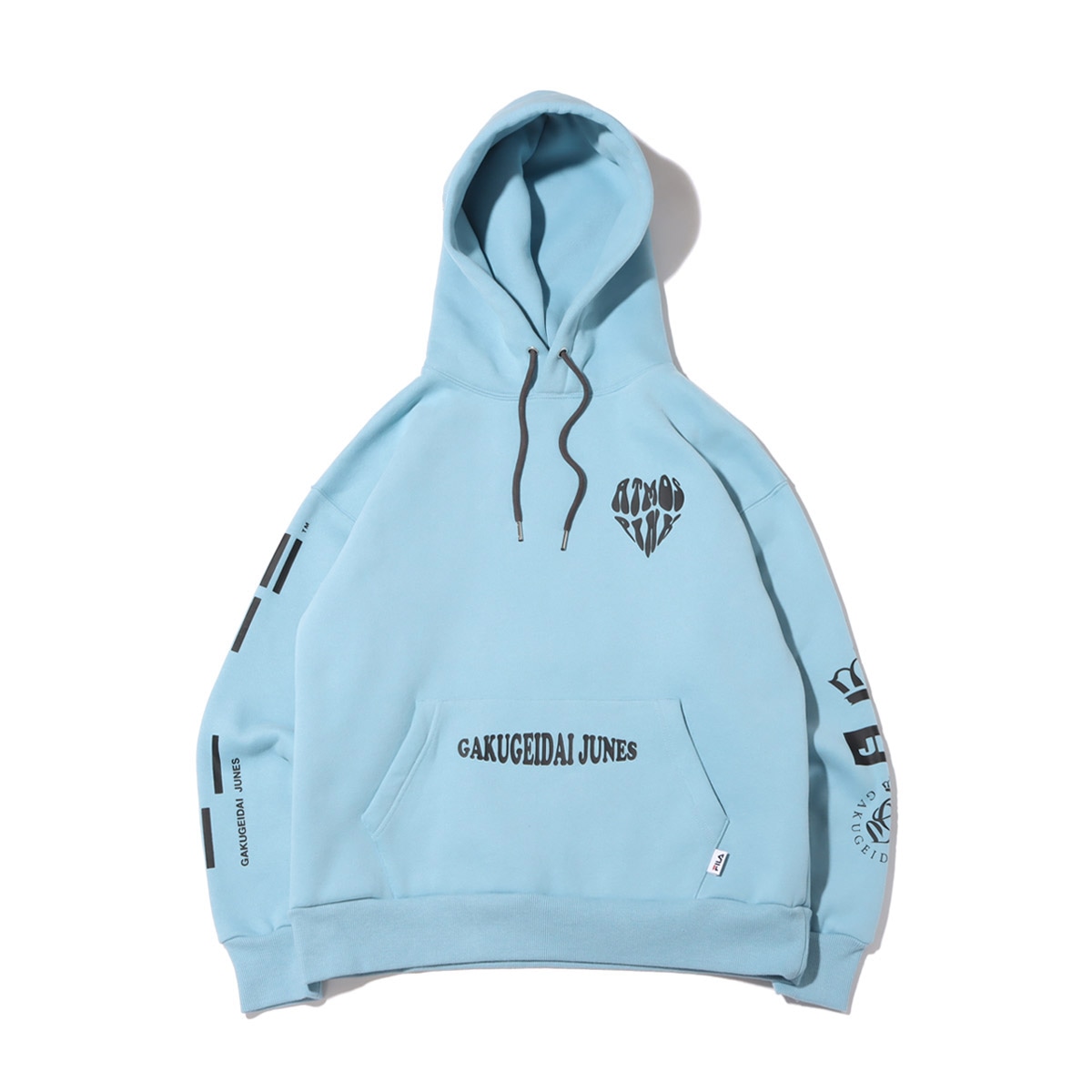 FILA×atmos pink×学芸大青春コラボフーディー