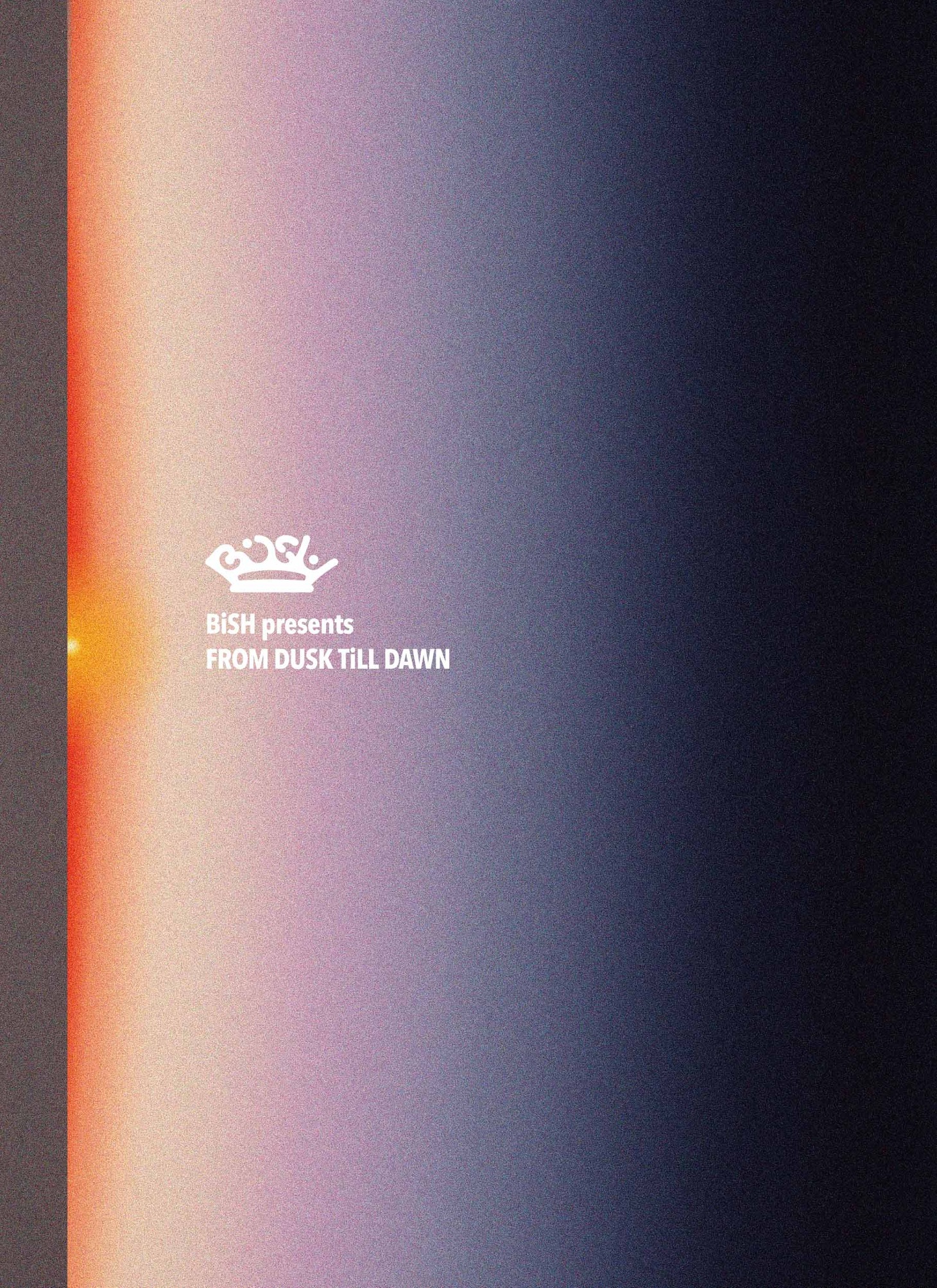 BiSH「BiSH presents FROM DUSK TiLL DAWN」初回限定盤ジャケット