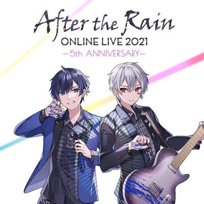 「After the Rain ONLINE LIVE 2021 -5th ANNIVERSARY-」告知画像