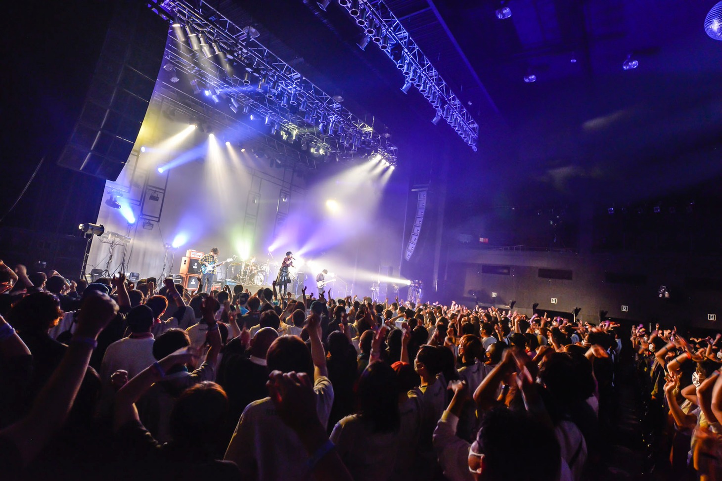 ポルカドットスティングレイ「ポルカドットスティングレイ 2021 教祖爆誕 TOUR」東京・Zepp Tokyo公演の様子。（Photo by AZUSA TAKADA）