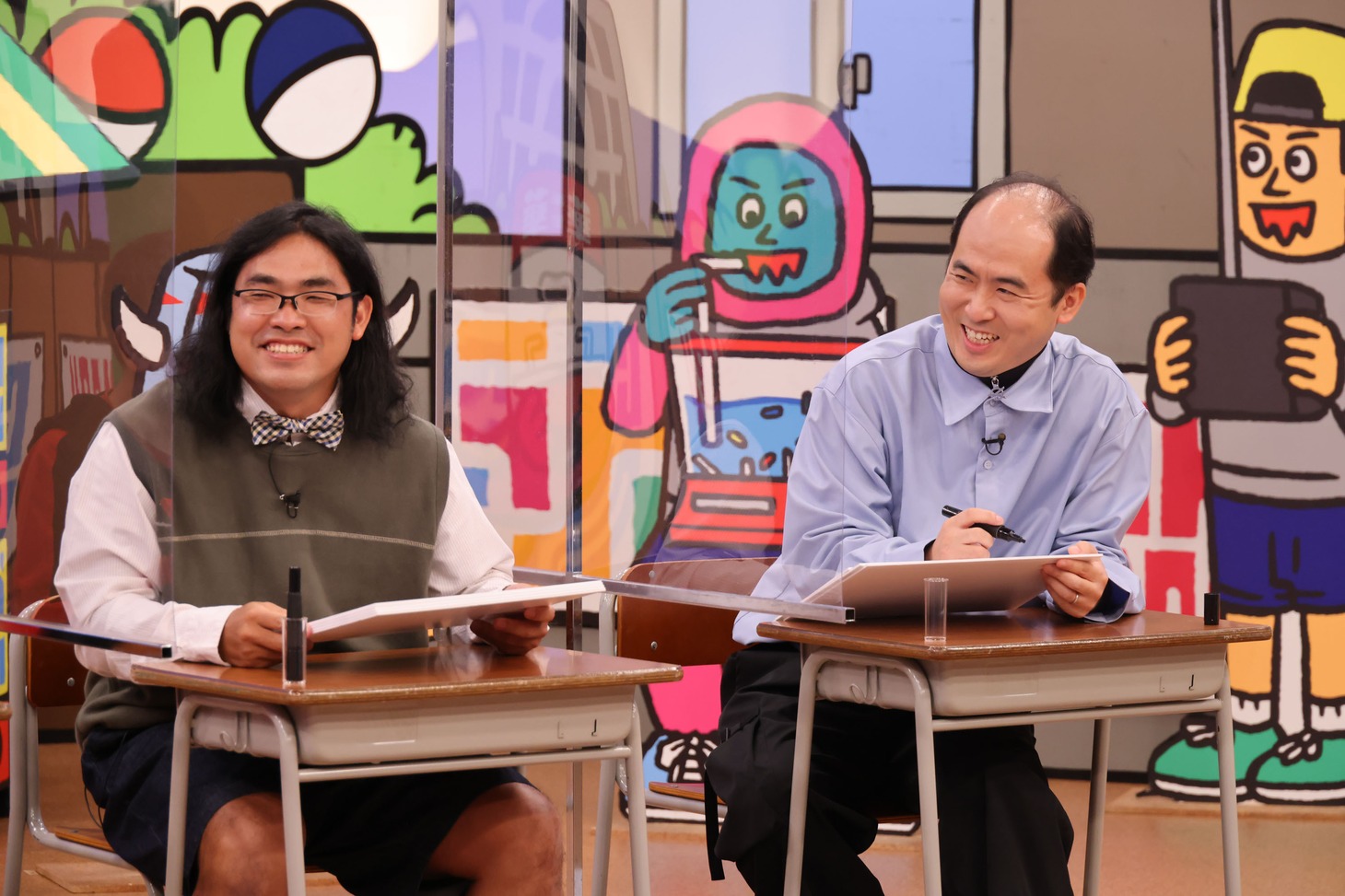 「火曜は全力！華大さんと千鳥くん 大喜利＆6連単2時間SP」より。(c)カンテレ