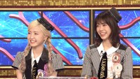 左から本田仁美（AKB48）、小田えりな（AKB48）。 (c)TBS