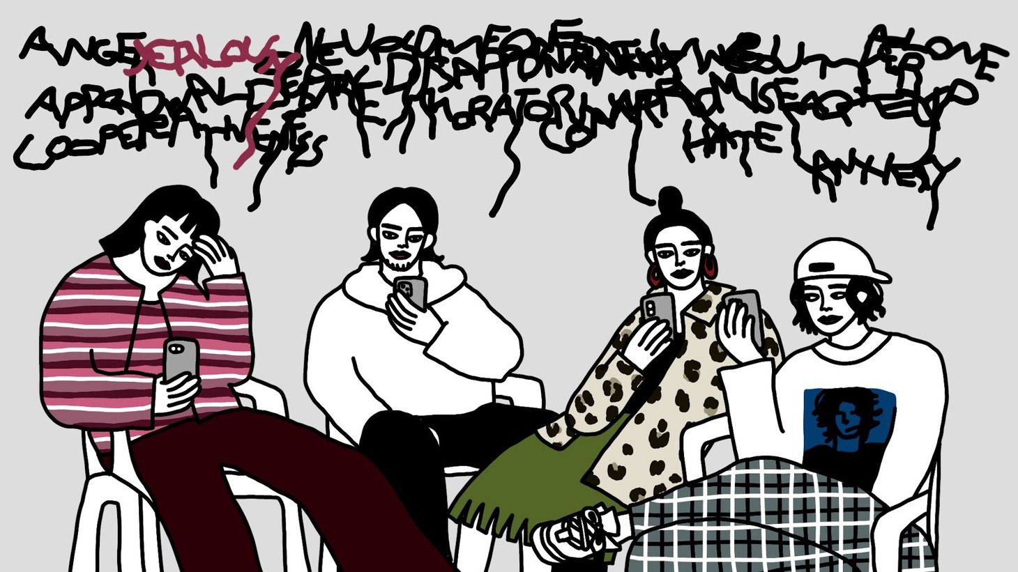 zonji「uzattai」リリックビデオより。