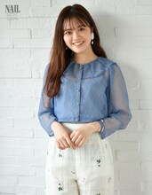 「NAILEX」12月号より、本村碧唯（HKT48）。