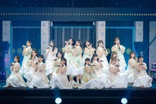 日向坂46「全国おひさま化計画 2021」の様子。（撮影：上山陽介）