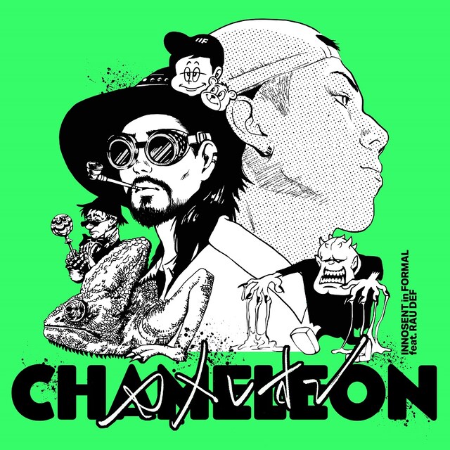 INNOSENT in FORMAL「カメレオン feat. RAU DEF」配信ジャケット