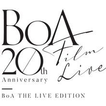 「BoA 20th Anniversary FILM LIVE ～BoA THE LIVE EDITION～」ビジュアル