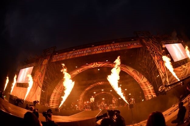 DISH//が空の下鳴らした“森羅万象”2年ぶり野外ワンマンに「最高ですよ