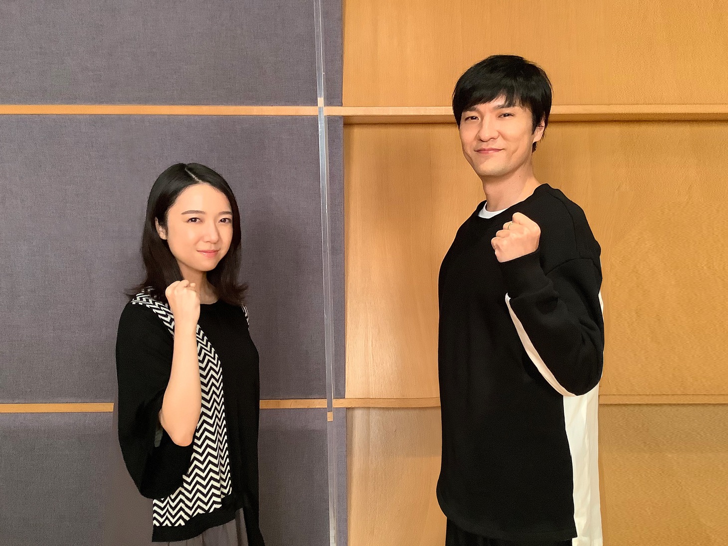 左から上白石萌音、森山直太朗。