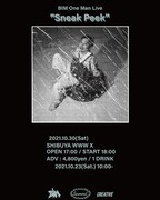 「BIM One Man Live ''Sneak Peek''」フライヤー