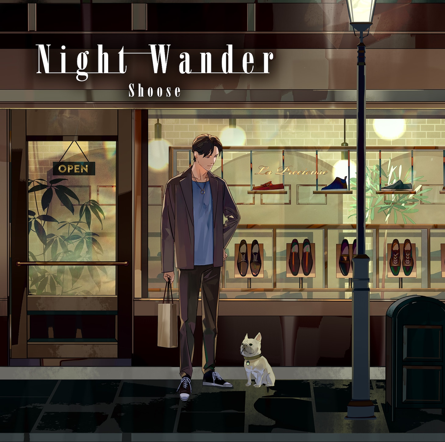 しゅーず「Night Wander」初回限定盤ジャケット