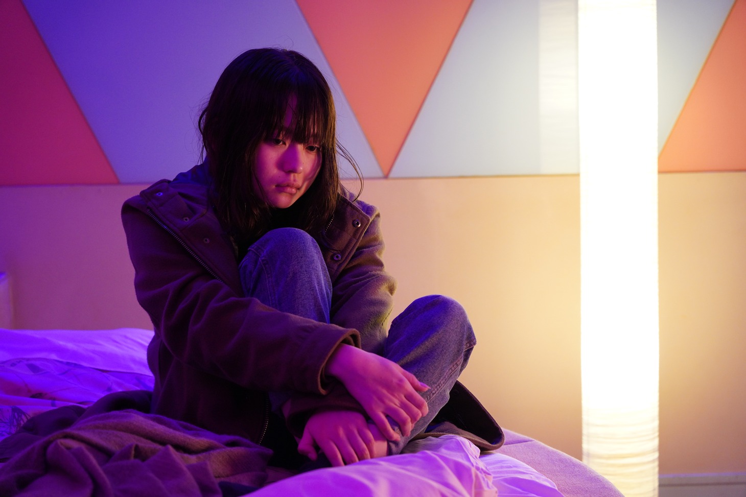 映画「ひらいて」より。 (c)綿矢りさ・新潮社／「ひらいて」製作委員会