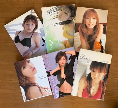 これまで発売された後藤真希の写真集。