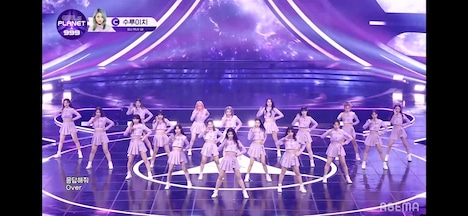 「Girls Planet 999：少女祭典」最終話より。(c)ABEMA