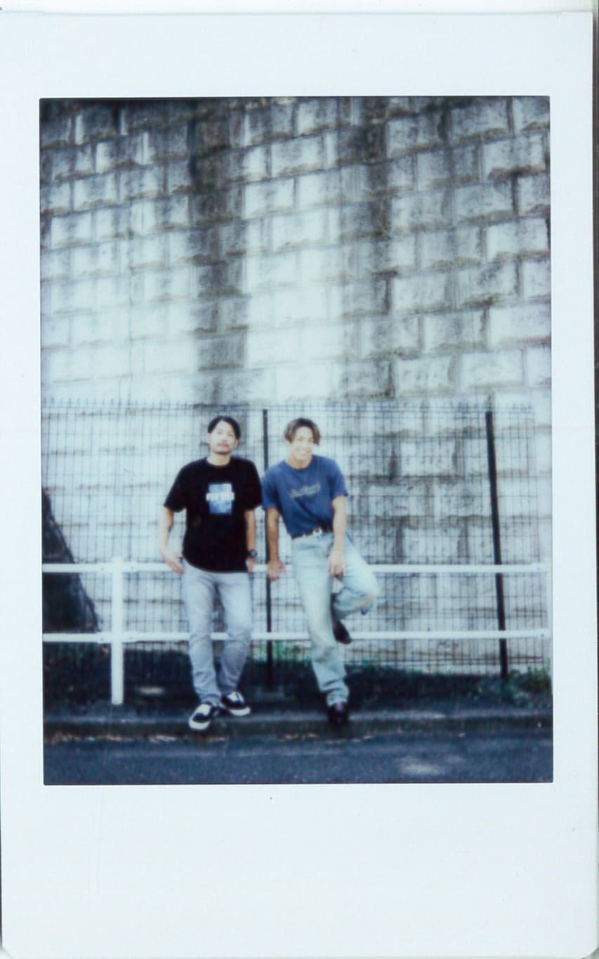 SAMさんとRIKUさん。