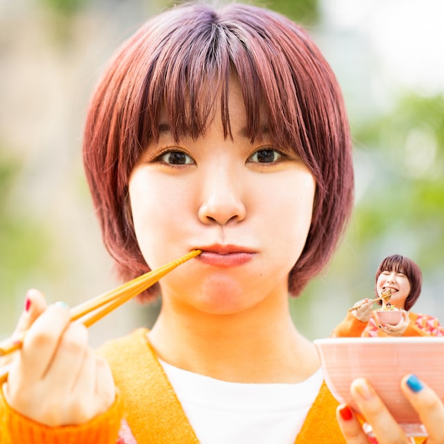 眉村ちあき「愛でほっぺ丼」ジャケット