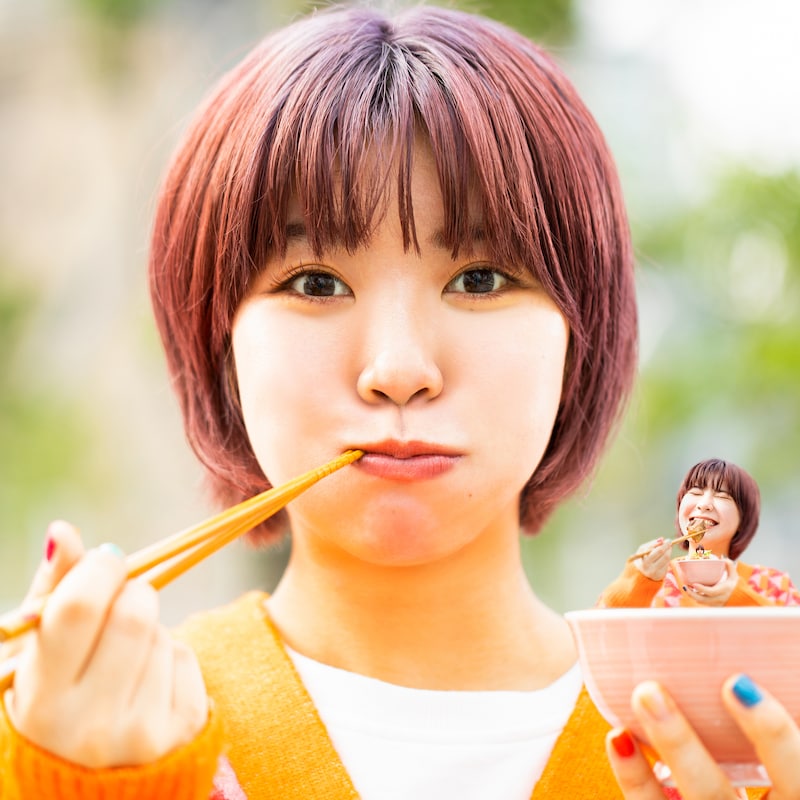 眉村ちあき「愛でほっぺ丼」ジャケット