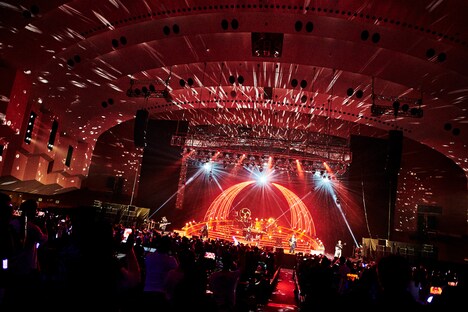 「和楽器バンド 8th Anniversary Japan Tour ∞ - Infinity -」の様子。（撮影：上溝恭香）