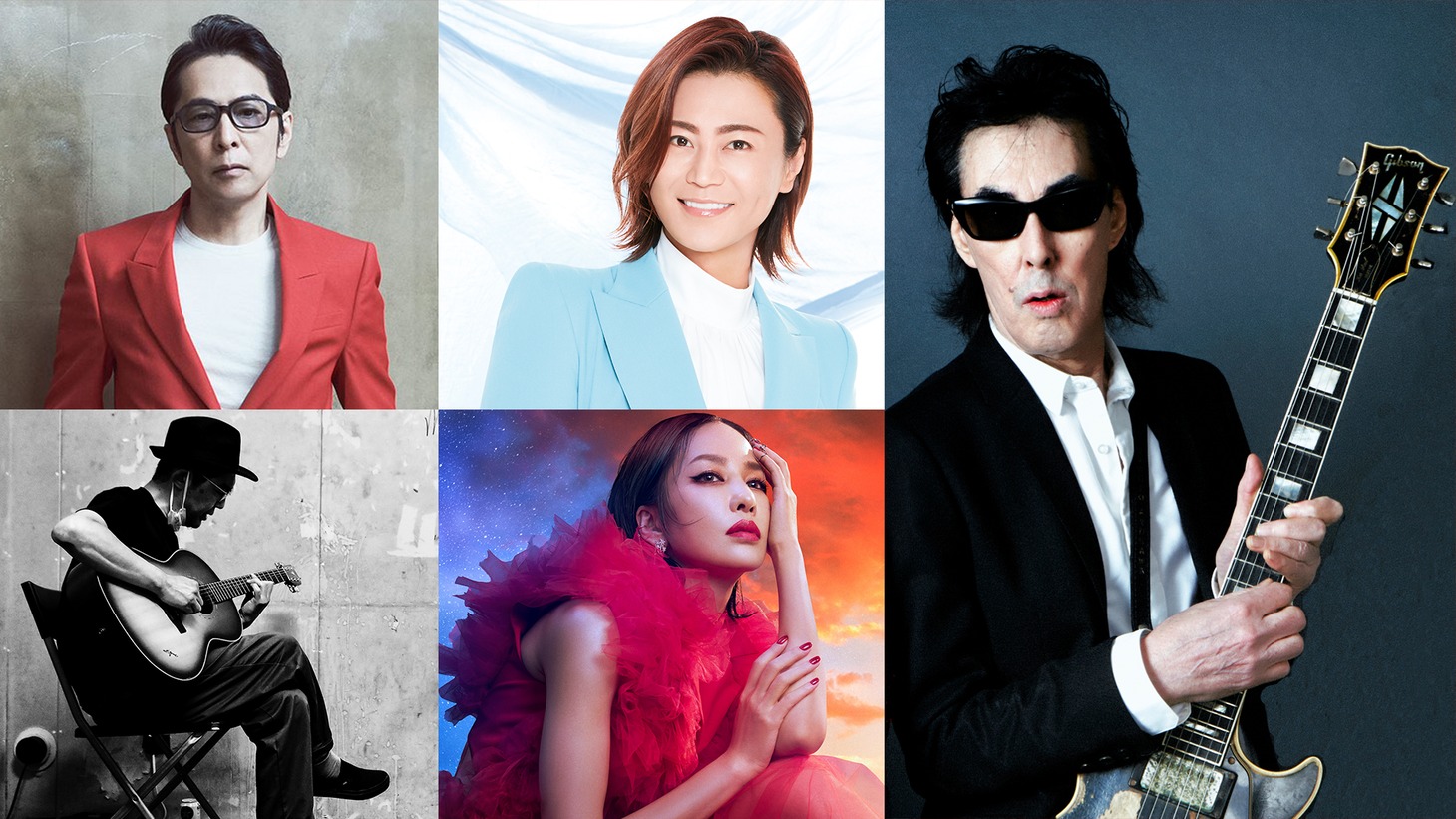 「The Covers' Fes.2021」出演者一覧。（写真提供：NHK）