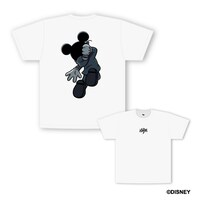 「ミッキーマウス / Tシャツ」ホワイト (c)DISNEY