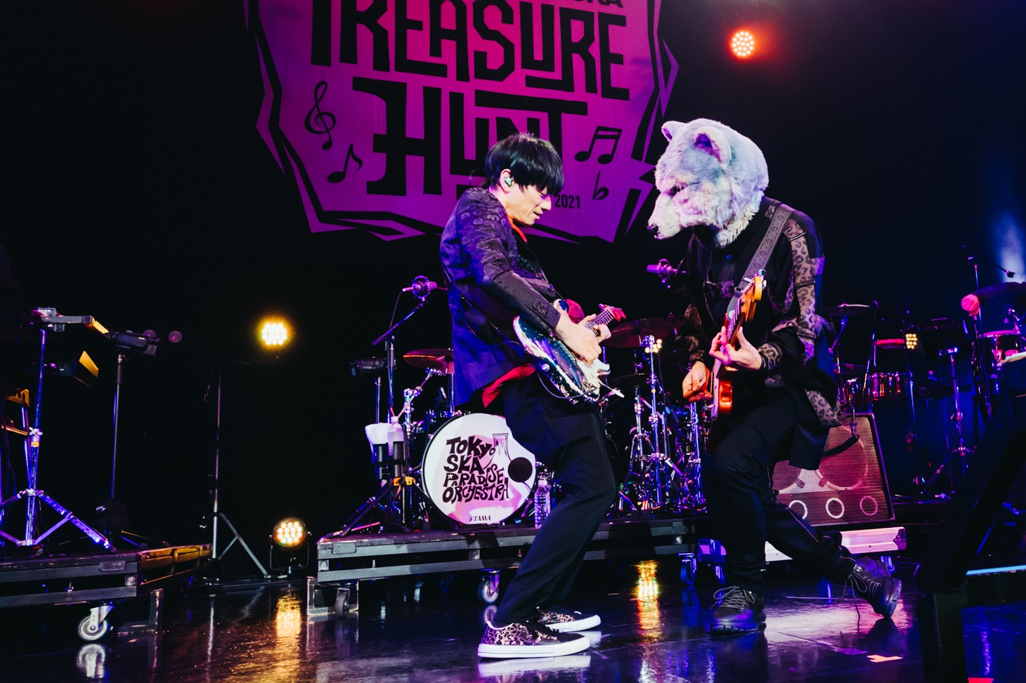 加藤隆志とJean-Ken Johnny。（撮影：勝永裕介）