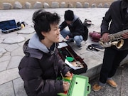 “草オーケストラ”時代の粗品。