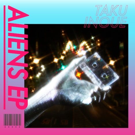 TAKU INOUE「ALIENS EP」通常盤ジャケット