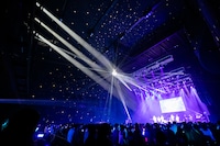 ウォルピスカーター「ハイトーン刑務所 ～LIVEでキーを下げただけなのに～」の様子。（撮影：古谷亜砂）