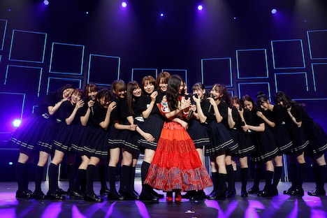 「乃木坂46 28thSG アンダーライブ」の様子。