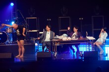 左からハリウッドザコシショウ、シュウペイ、松陰寺太勇、あの。