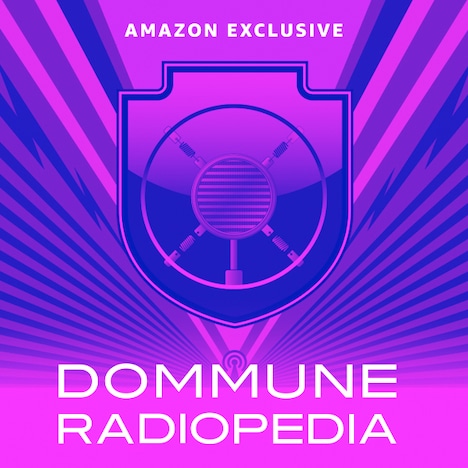 「AMAZON EXCLUSIVE『DOMMUNE RADIOPEDIA』」ロゴ