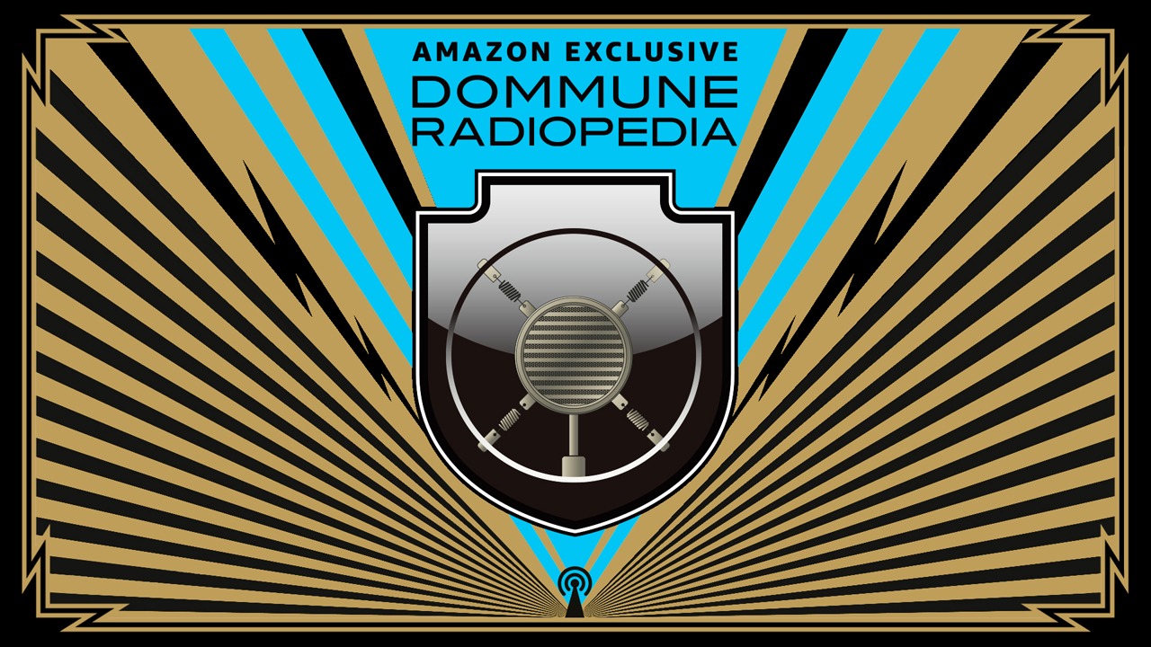 「AMAZON EXCLUSIVE『DOMMUNE RADIOPEDIA』」ビジュアル