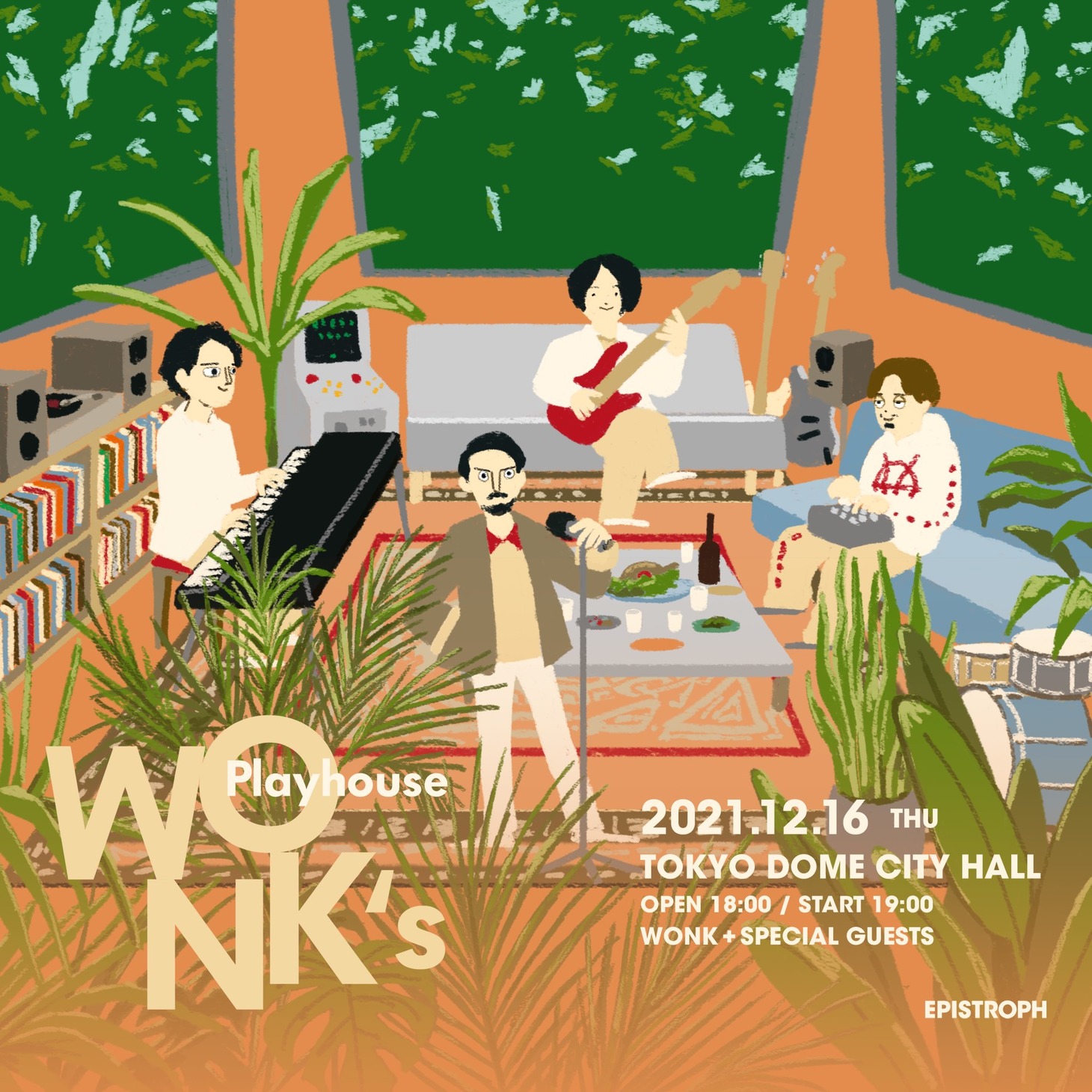 「WONK's Playhouse」ビジュアル
