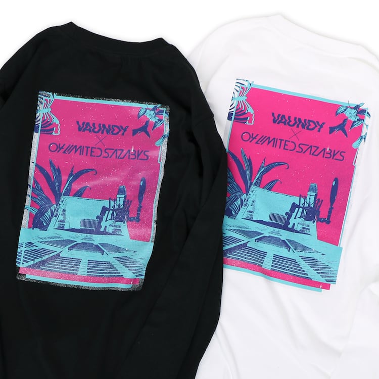 今週末開催、Vaundy×04 Limited Sazabys日比谷野音ツーマンのグッズ 