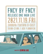 「『FNCY BY FNCY』Release ワンマンLIVE!!!」告知ビジュアル