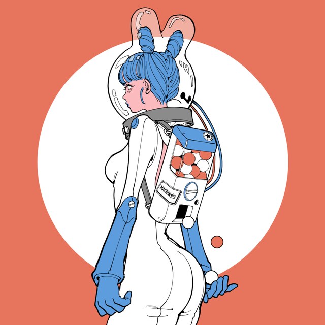 MAISONdes「ラリー、ラリー feat. Pii, meiyo」配信ジャケット