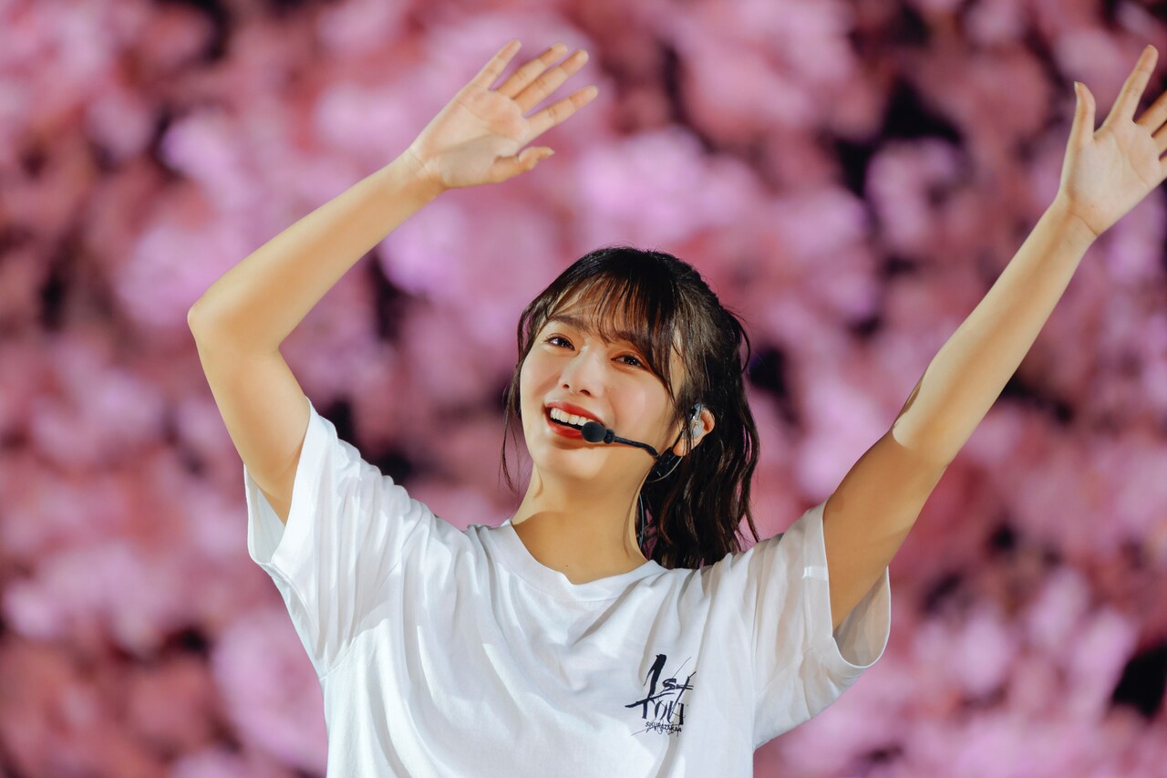 田村保乃（撮影：上山陽介） - 櫻坂46、念願の1stツアー完走！目の前の