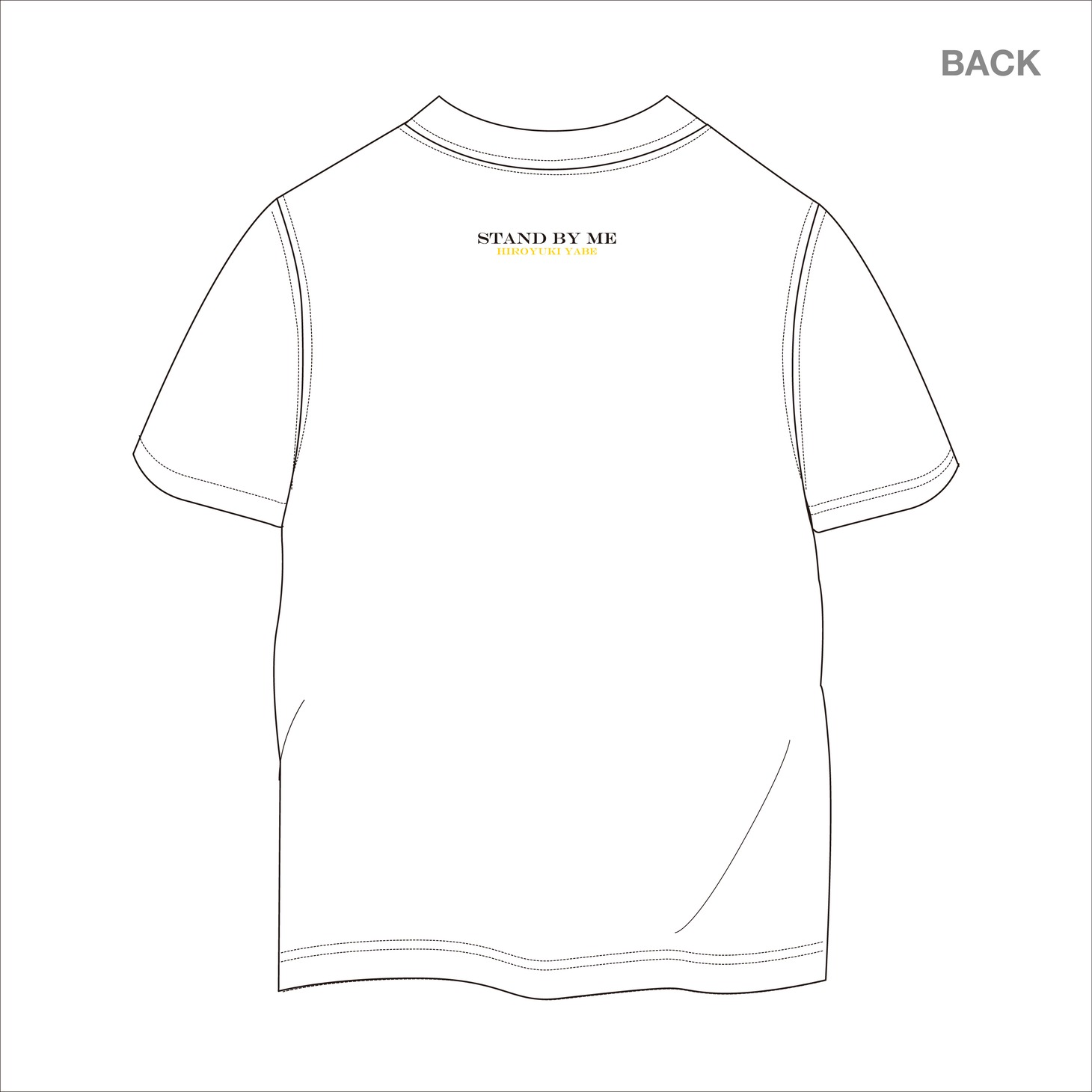 矢部浩之「スタンドバイミー」オリジナルTシャツ