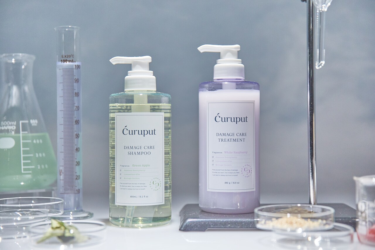 curuput」ディープダメージケアシャンプー＆トリートメント - ブリーチ
